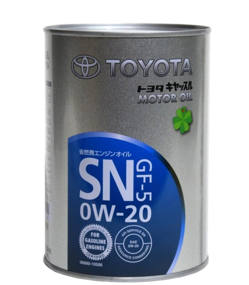 Моторное масло Toyota SN 0W-20, 1л